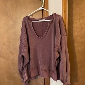 Free People Yoga Shirt